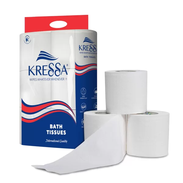 kressa 2ply toilet paper roll