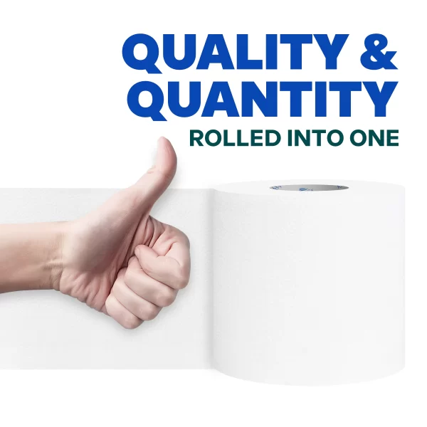 Kressa Toilet Tissue Roll 2 Ply 240 Pulls Per Roll - 4 Rolls - Image 6