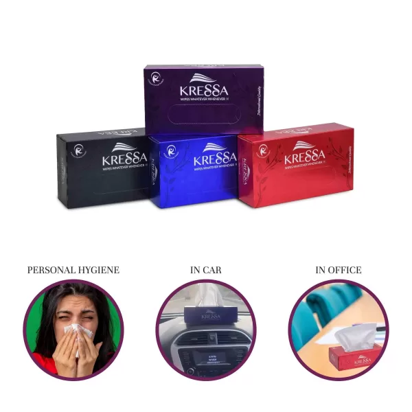 Kressa Face tissue box specifications