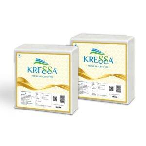 Kressa Premium Paper Napkin 40X40 CM 2 Ply Pack of 2-100 Pulls