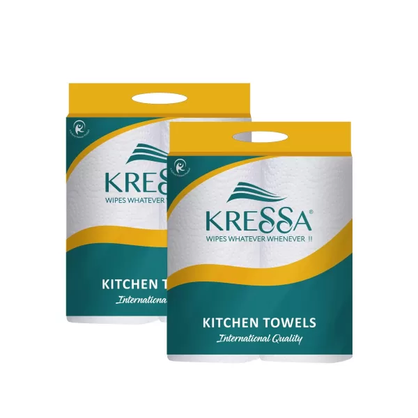 Kressa Kitchen Towel Roll Pack Of 2-240 Pulls