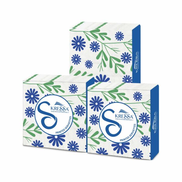 paper napkins printed pack of 3