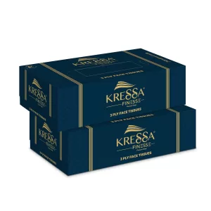 Kressa 3 Ply Face Tissue box