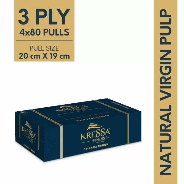 Kressa face tissue pack of 4