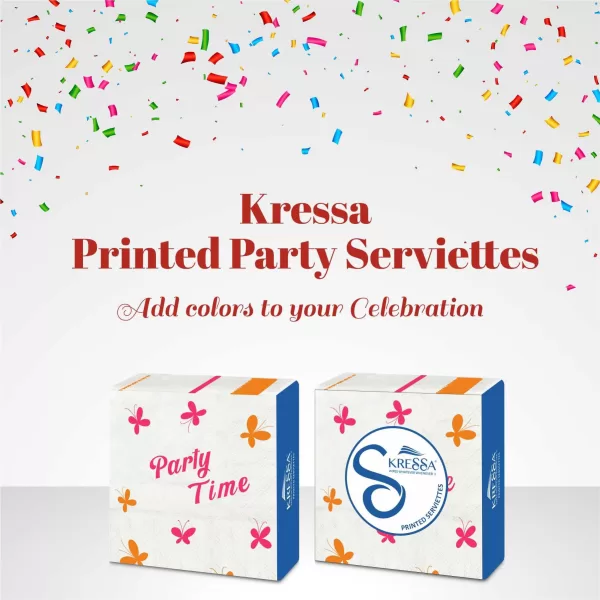 Printed Party Serviettes