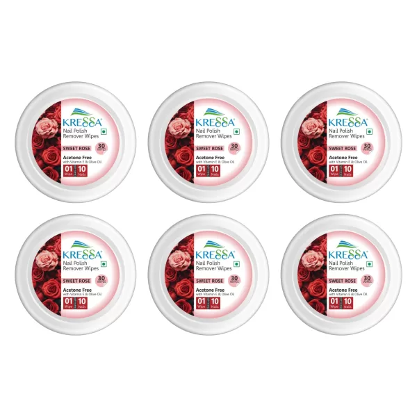 nail polish remover wipes pack of 6