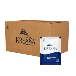 Kressa Refreshing and Cleansing Wet Wipes | PH Balanced | Pack of 2000 Single Wipes