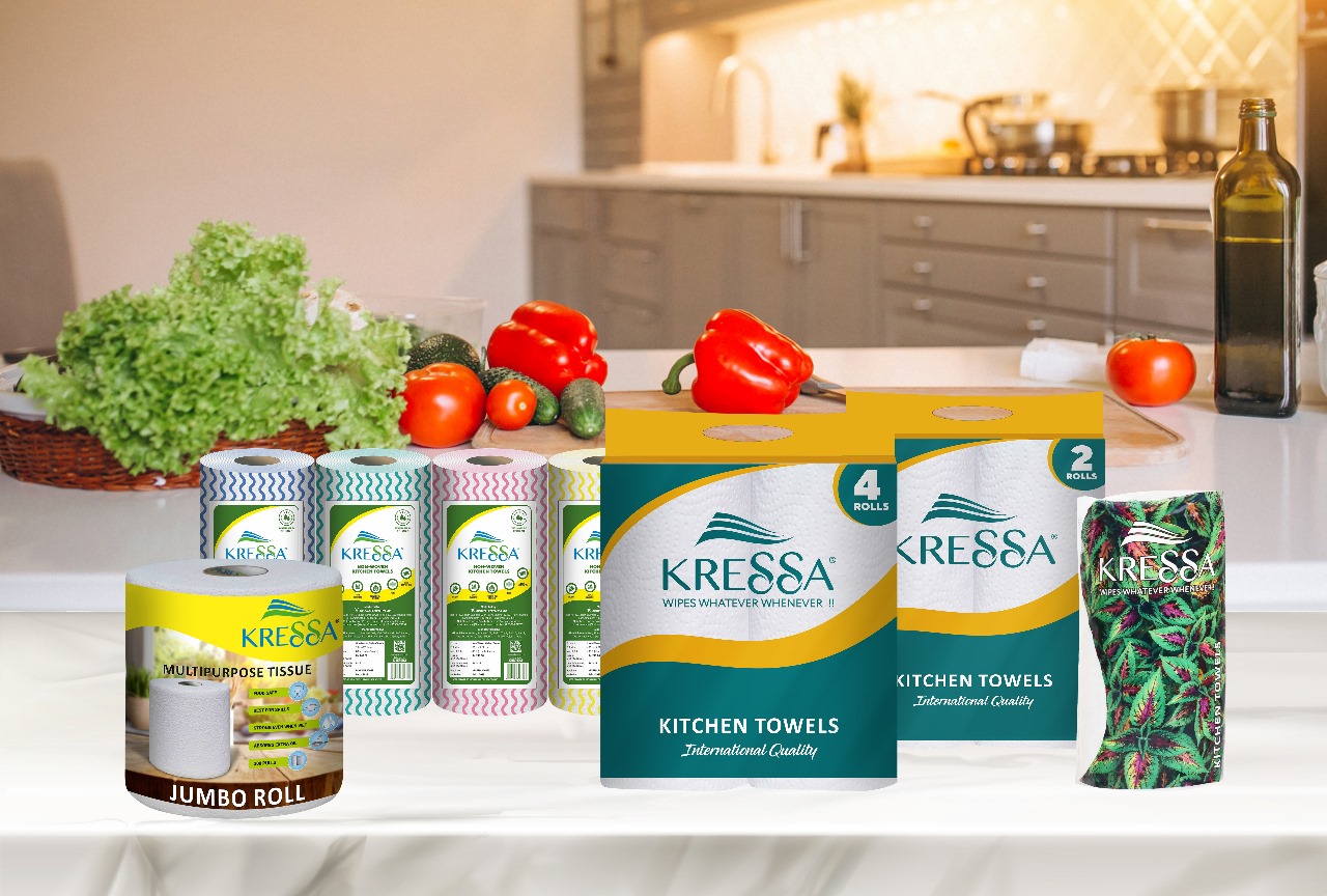 Kressa Kichen tissue rolls